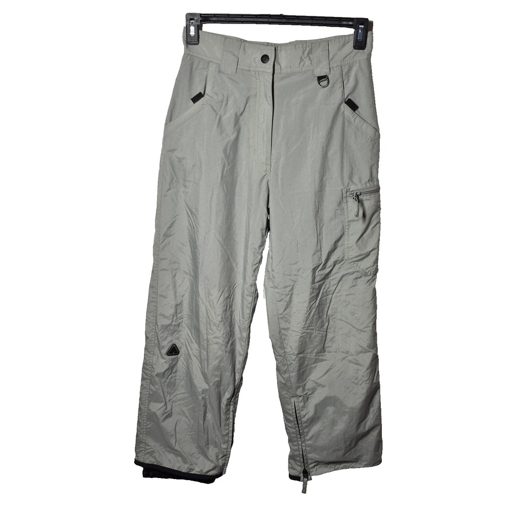 Airwalk Snowboard Ski Pants Womens Small Gray Insulated Evolution‎ Series